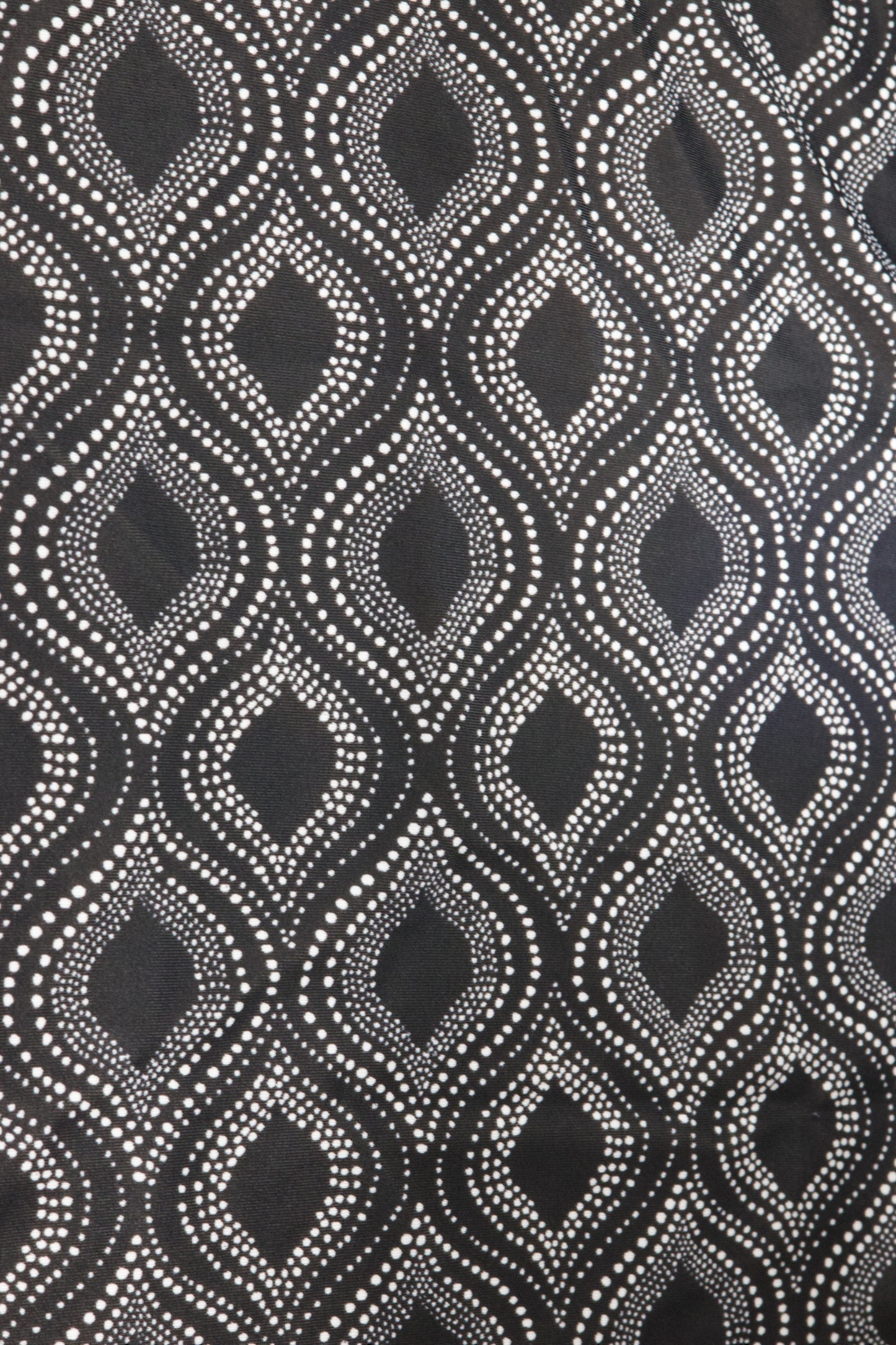 Black and White Peacock Skirt